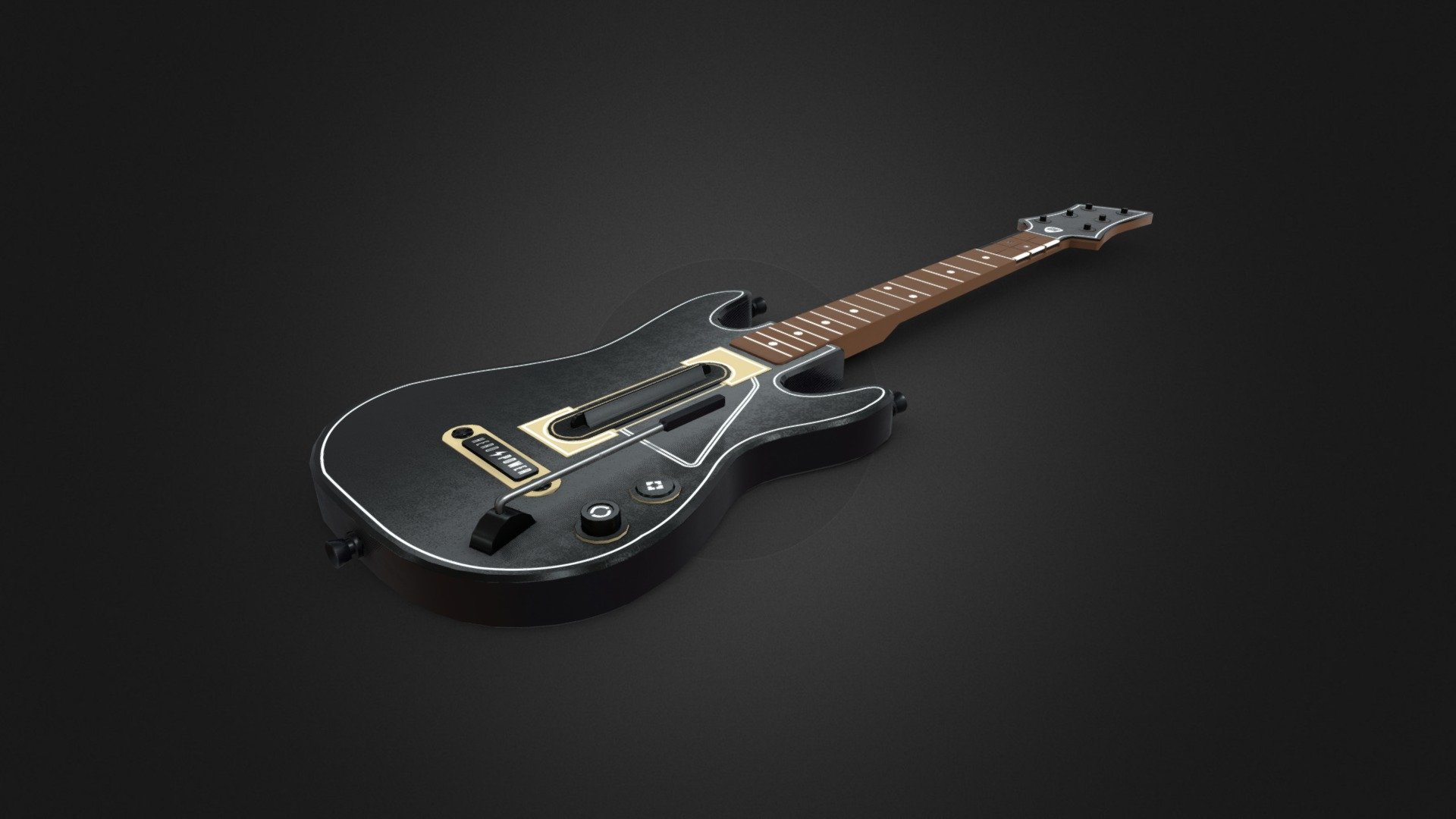 Guitar Hero Live Controller - 3D model by AngelLeyend (@issac.010609 ...