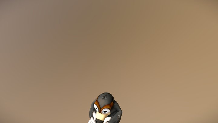 Simple Mole 3D Model