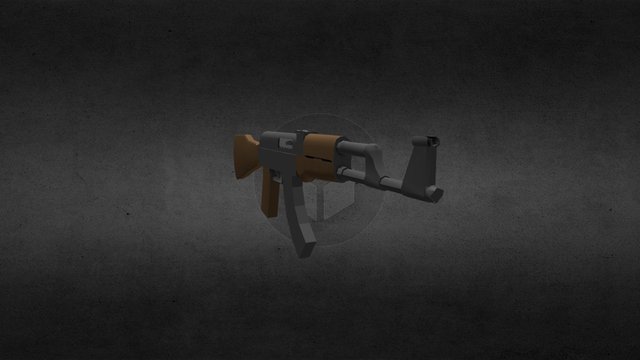 AK47- Lod 0 3D Model