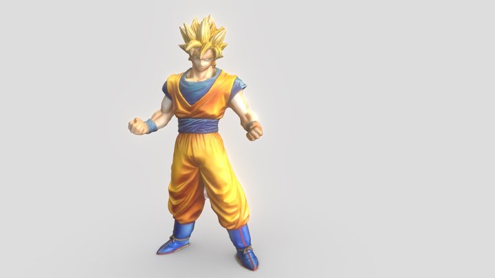 Son Goku) 3D Model