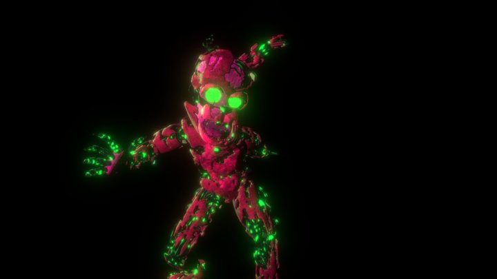 afton_forsaken_ar_new_animations 3D Model