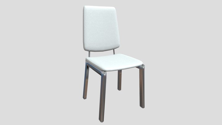 Metal Chair 3D Model