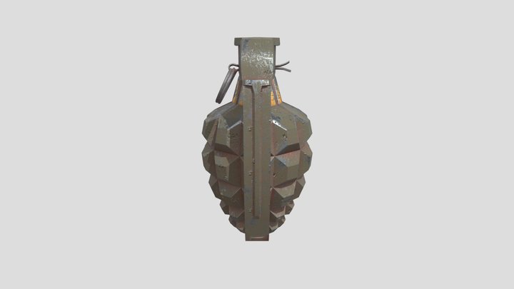 Model of Grenade 3D Model