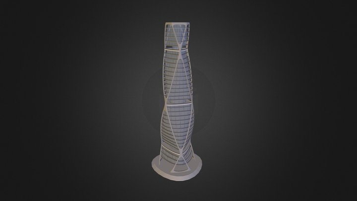 Concept Tower 150m 3D Model