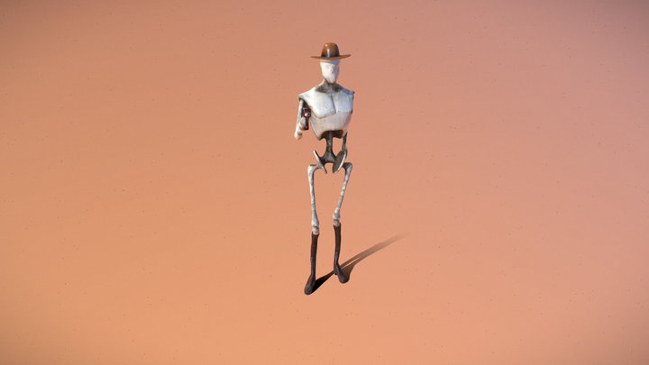 Loomis skeleton 3D Model