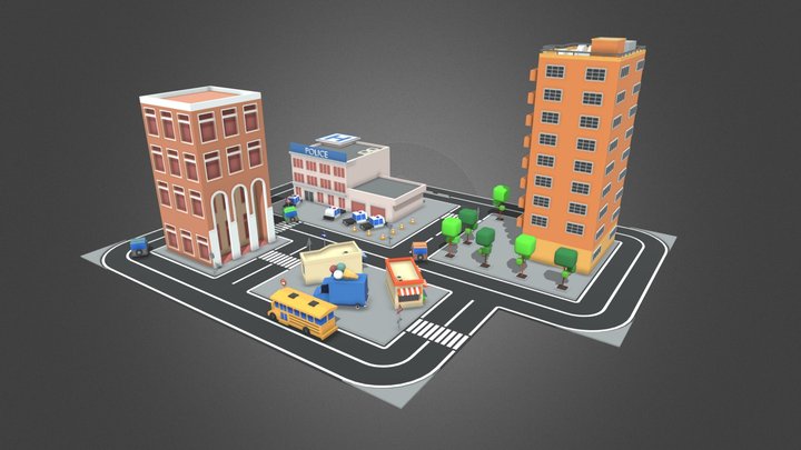 Cittadina 3D Model