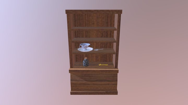 Curiosity Shop 3D Environment 3D Model