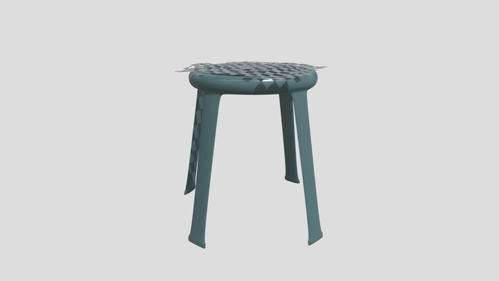 kaki tiga 3D Model
