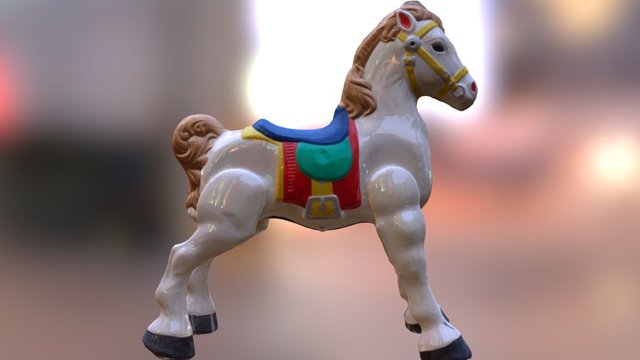 Rocking Horse V6 3D Model