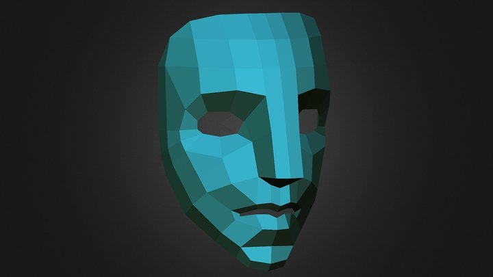 Basic Face Mask 3D Model