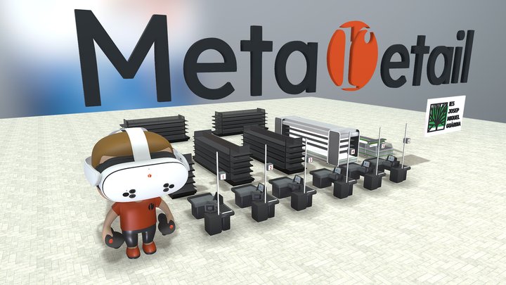 Supermercat Josep Miquel I Guardia – Modello 3D gratuito STL