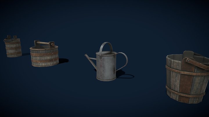 Wooden Bucket Sprinkler_4_Part_25_MB – Gratis 3D-model STL