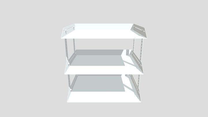Adjustable Shelf Stand 3D Model