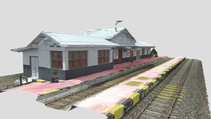 [EM] - Stasiun Mangli Agisoft (Kompres) 3D Model