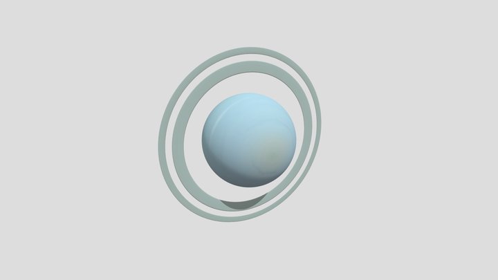 Uranus 3D Model