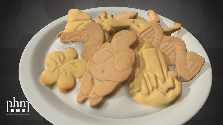 NHMW Cookie Plate – Kostenloses 3D-Modell STL