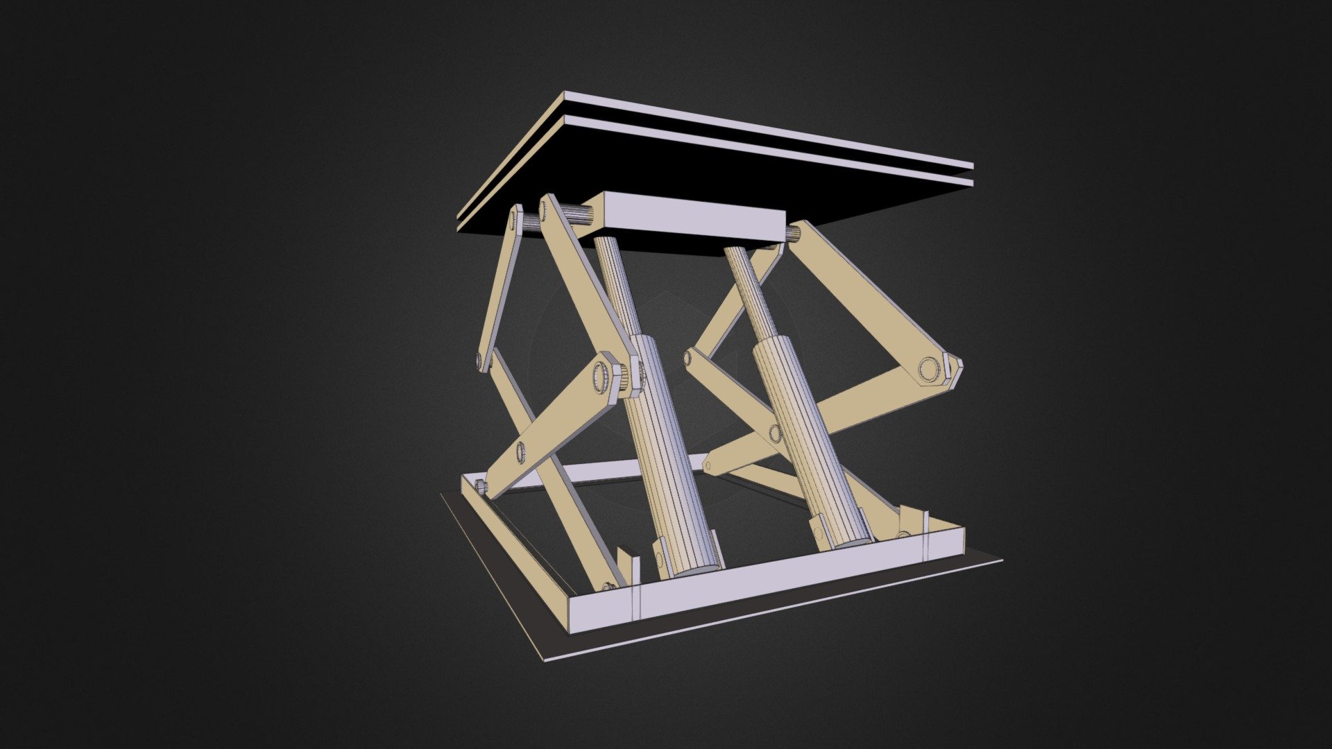 lifting table - 3D model by panjoels [590dd2a] - Sketchfab