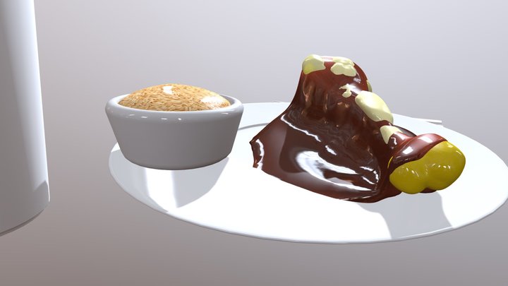 Mole #FoodChallenge 3D Model