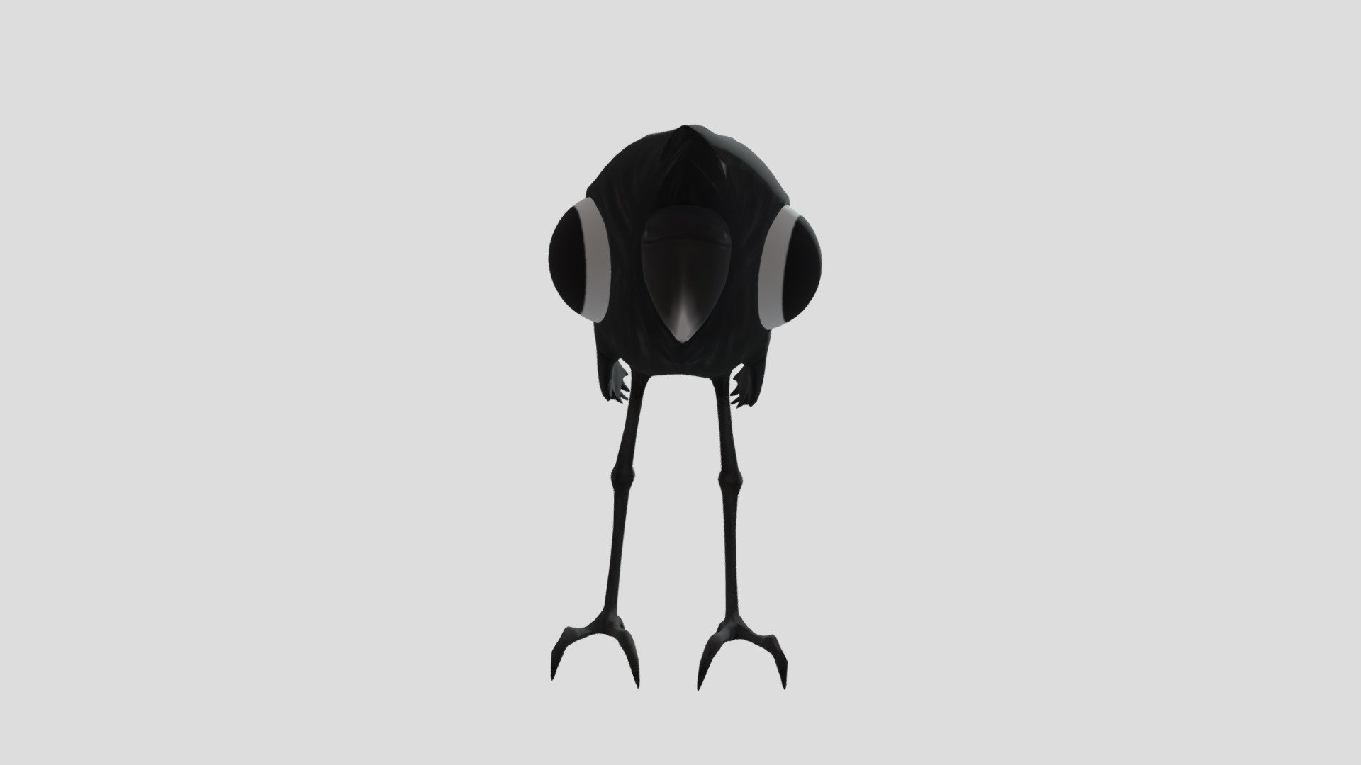 Cute Black Crow