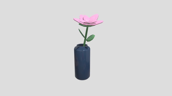 Simple Flower Vase – Kostenloses 3D-Modell STL