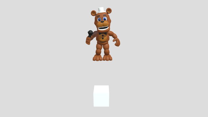 Adventure_ Freddy 3D Model