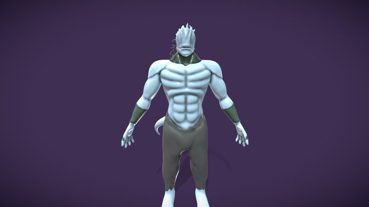 Mahito Final Form - Jujutsu Kaisen | Rigged 3D Model