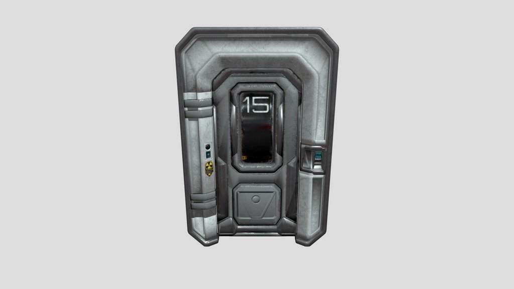 Sci Fi Door Interior Panel