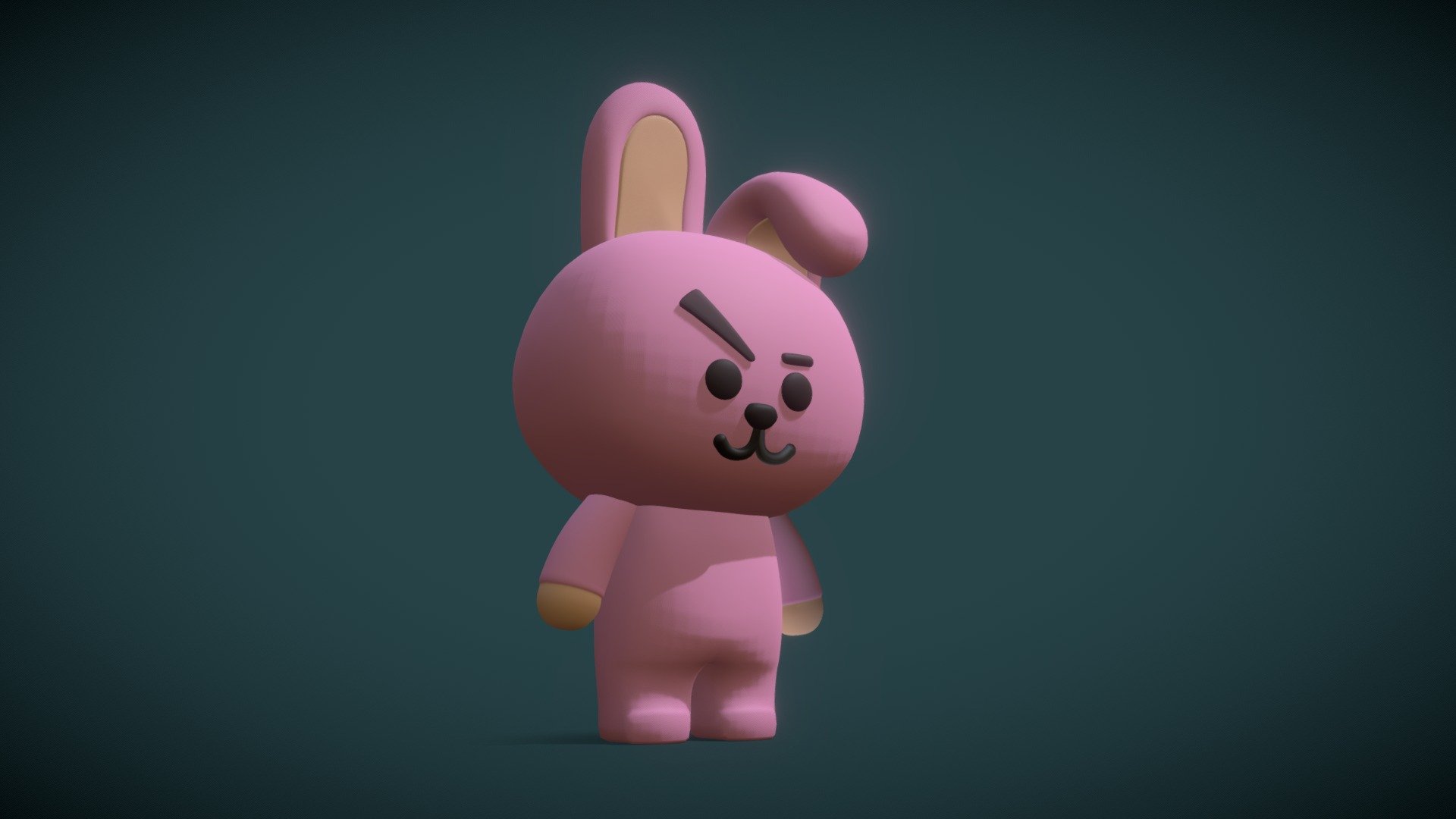 Cooky bt21 - Buy Royalty Free 3D model by wasapomarzanar [59115e2 ...