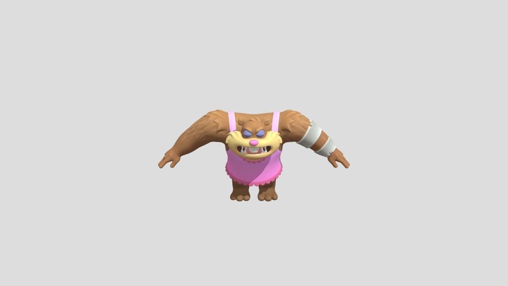 Hibernation Sandy 3D Model