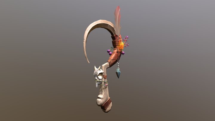 sickle 3D Model