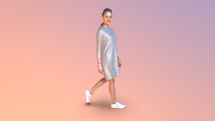 Caminando 3D Model