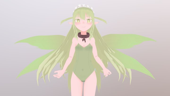 Leaf - Black souls 3D Model