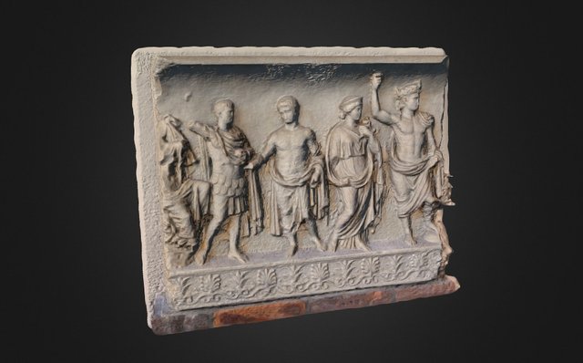 Apoteosi di Augusto 3D Model