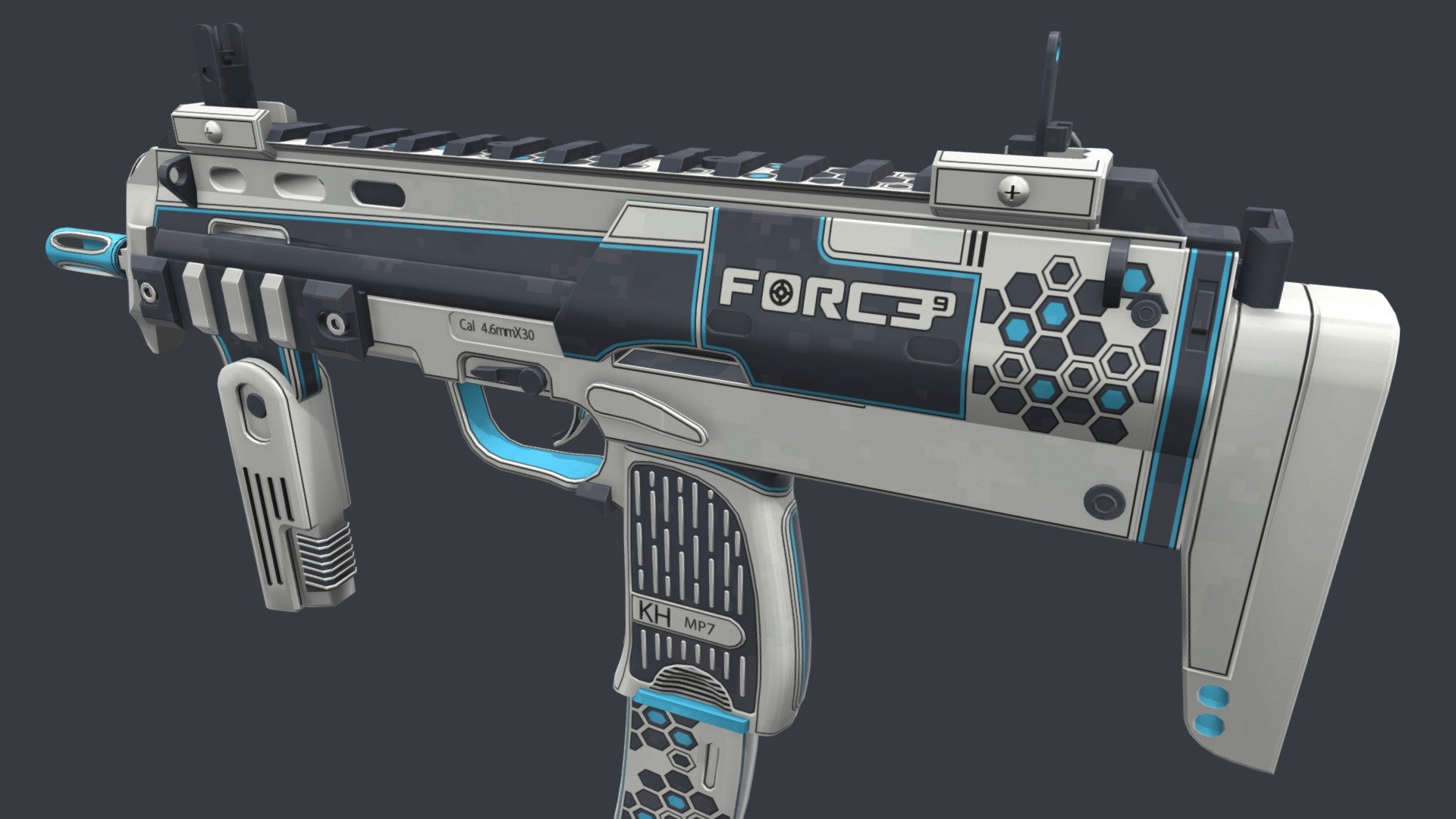 MP7 :: Force (blue)