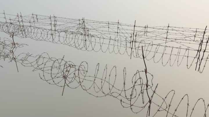 Barbed Wire Pack Showcase 3D Model