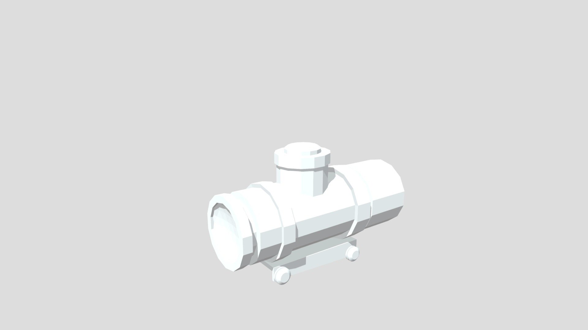 Low-Poly M4A1 - M16A1 Scope