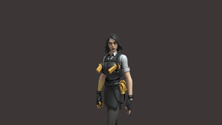 Marigold Fortnite Skin Female Midas