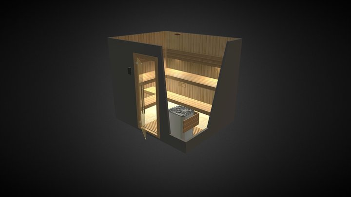 sauna (project 3) 3D Model