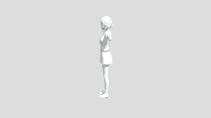 NemesisOldHairTest 3D Model