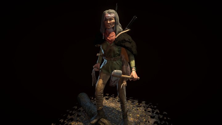 The Navajo (Real-Time Character) 3D Model