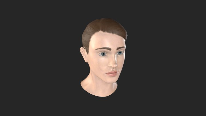 Natalia Dyer Bust 3D Model