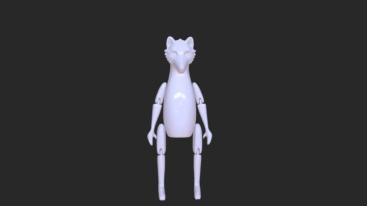 wolf 3D Model