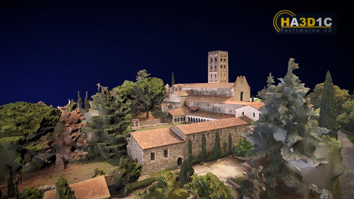 Sant Miquel de Cuixá 3D Model