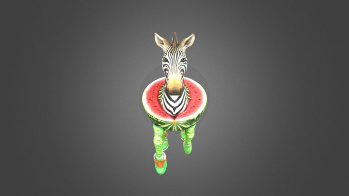 Zibrallini - Italian Brainrot 3D Model 3D Model