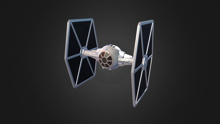Star Wars TIE-Fighter 3D Model