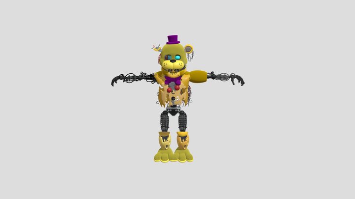 scrap-fredbear 3D Model