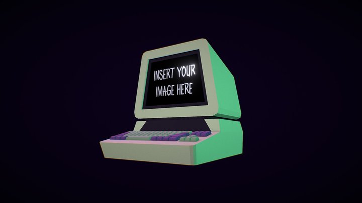 Old Computer 3D Model