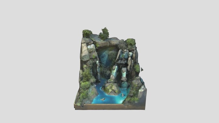 nature reclaimed mecha 3D Model