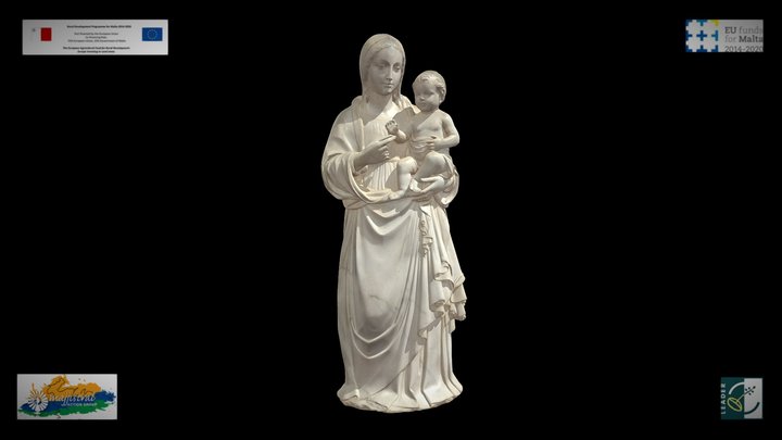 Madonna and Child by 3D Model