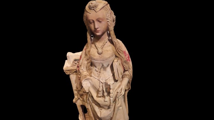 Sainte Barbe 3D Model